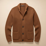 Reidar | Leather Cardigan