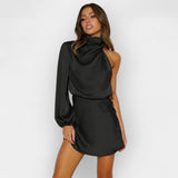 Livia | Asymmetrical Silk Dress