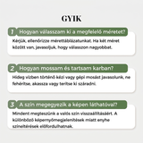 Női mintás, bő szárú, húzózsinóros nadrág