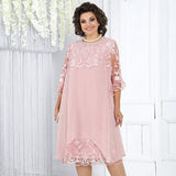 🌸【S-5XL】Női Laza Csipkés Fél Szoknya