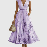 "Siena | Elegáns Plissé Maxi Ruha" can be rewritten as "Siena | Stílusos Plissé Maxi Ruha".