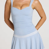 Világoskék Mini Dress