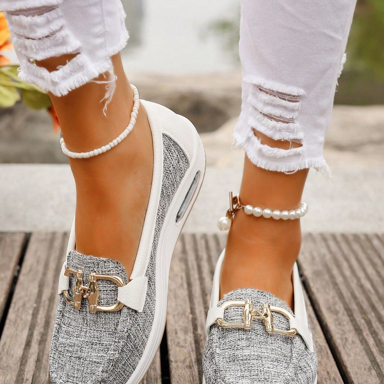Ellie | Flat Sanga Loafer