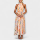Karla | Maxi Dress in Watercolor