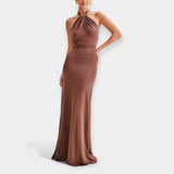 Filipa | Pántos Nyakú Maksikleid