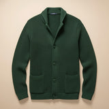 Reidar | Leather Cardigan