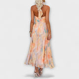 Karla | Maxi Dress in Watercolor