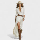 Julia | Long Pikk Maxi Dress