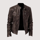 Åke | ELEGANT QUALITY LEATHER JACKET FOR MEN