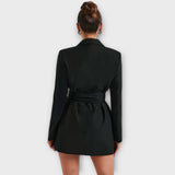 Zélia | V-Neck Blazer Dress