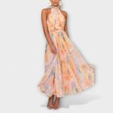 Karla | Maxi Dress in Watercolor