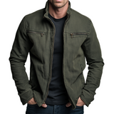 Gertrud | Retro Cotton Zip-Up Jacket