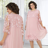🌸【S-5XL】Női Laza Csipkés Fél Szoknya