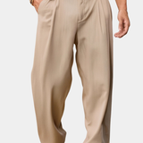 Niccolo | LAIAD LINASED PÜKSID" can be rewritten as "Niccolo | Loose Linen Trousers.
