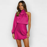 Livia | Asymmetrical Silk Dress