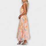 Karla | Maxi Dress in Watercolor