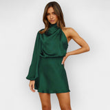 Alina | Asymmetrical Silk Dress