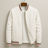 William | SUVE BOMBER JACKET WITH RIBBED DETAILS