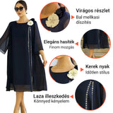🌸Virágmintás női hálós ruha