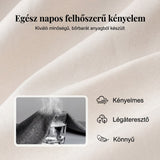 🔥🔥[S-2XL]🍃👖 Női rugalmas derékú pamut-len széles szárú nadrág