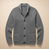 Reidar | Leather Cardigan