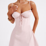 Lacey Mini Dress - Pink