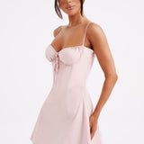 Lacey Mini Dress - Pink