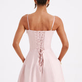 Lacey Mini Dress - Pink