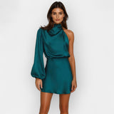Alina | Asymmetrical Silk Dress