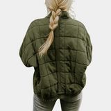 Tiina | Elegáns és kényelmes steppelt kabát