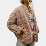 Tiina | Elegáns és kényelmes steppelt kabát