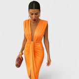 Júlia | Nyitott Dekoltázsú Dress