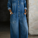 Sophia | Off-Shoulder Denim Dress