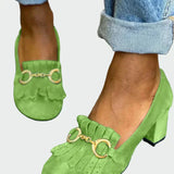 Amina | Narmaste Gold Buckle Shoes