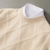 Norvald | Argyle Pattern Cashmere Sweater