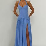 Almira Maxi Dress - Powder Blue