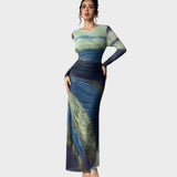 Amélia | Hosszú ujjú maxi ruha