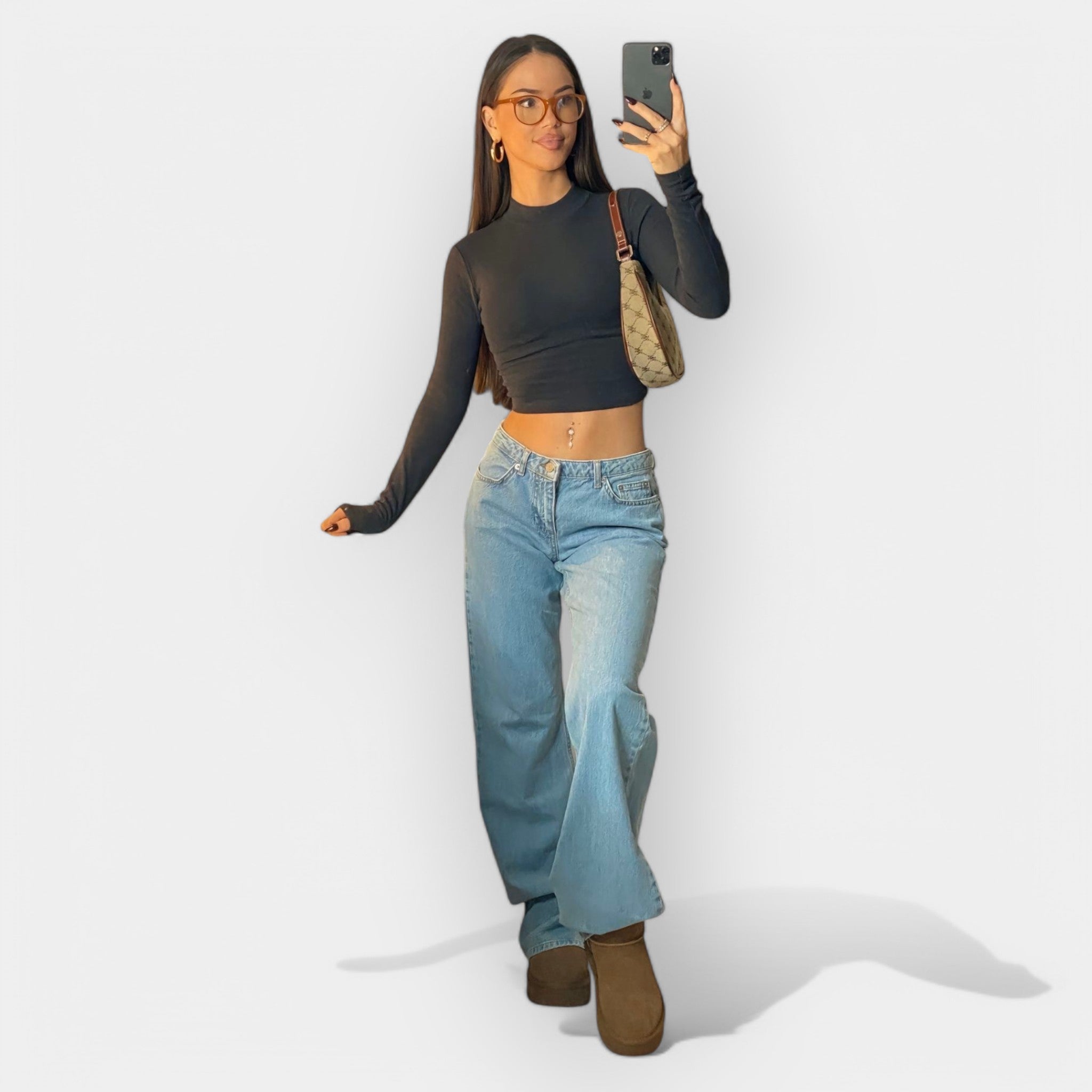 Lina | Low-Rise Jeans