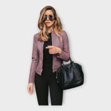 Johanna | Moodos Leather Jacket