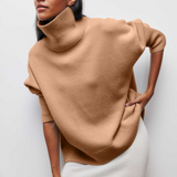 Katrielle | Kényelmes Magas Nyakú Pulóver