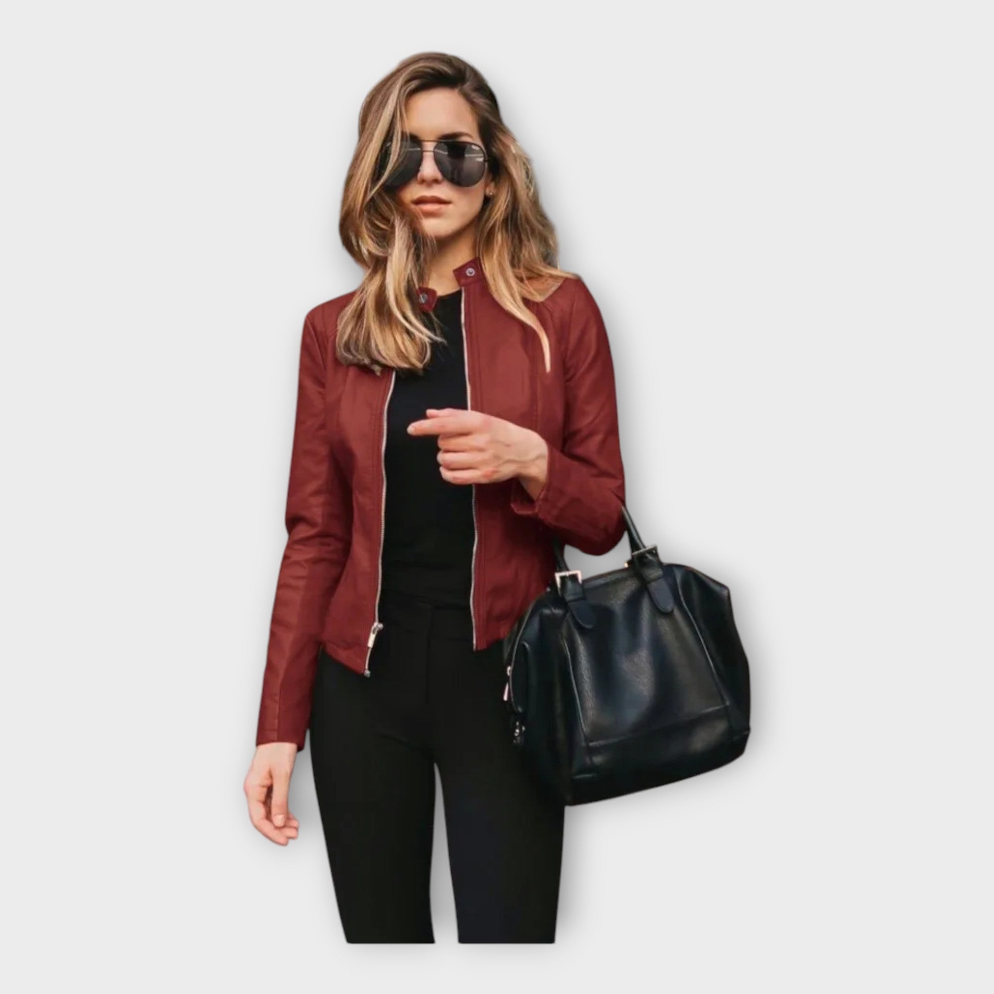 Johanna | Moodos Leather Jacket