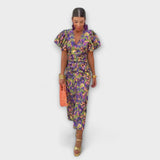 Vanessa | Elegáns V-nyakú Ruha