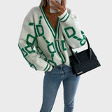 Signe | Modern Knitted Vest with Geometric Pattern