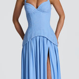 Almira Maxi Dress - Powder Blue
