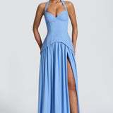 Almira Maxi Dress - Powder Blue