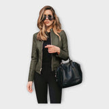 Johanna | Moodos Leather Jacket