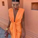 Sterra | Elegáns Plissé Dress