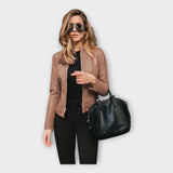 Johanna | Moodos Leather Jacket