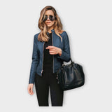 Johanna | Moodos Leather Jacket