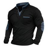 Morten | Alapvető V-Kivágású Kapucnis Pulóver